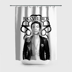 Шторка для душа Black Veil Brides, цвет: 3D-принт