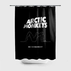Шторка для душа Arctic Monkeys: Do i wanna know?, цвет: 3D-принт