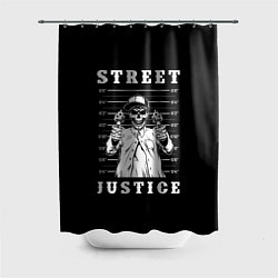 Шторка для душа Street Justice, цвет: 3D-принт