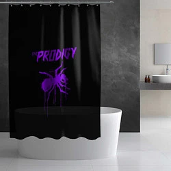 Шторка для душа The Prodigy: Violet Ant, цвет: 3D-принт — фото 2