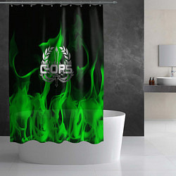 Шторка для душа C-OPSCRITICAL OPS, цвет: 3D-принт — фото 2