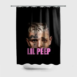 Шторка для душа Lil Peep, цвет: 3D-принт