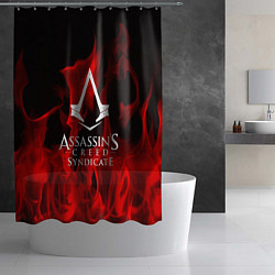 Шторка для душа Assassin’s Creed: Syndicate, цвет: 3D-принт — фото 2