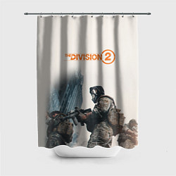 Шторка для душа The Division 2 Military, цвет: 3D-принт