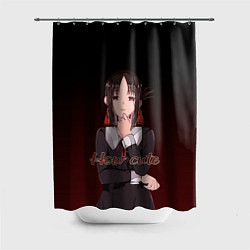 Шторка для душа Kaguya - How cute, цвет: 3D-принт