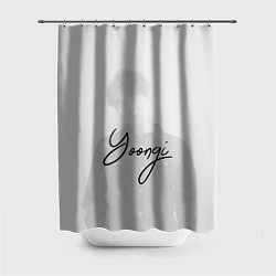 Шторка для душа BTS Min Yoongi, цвет: 3D-принт