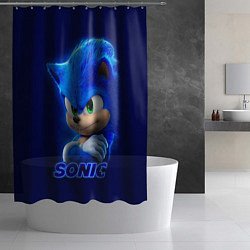 Шторка для душа SONIC, цвет: 3D-принт — фото 2