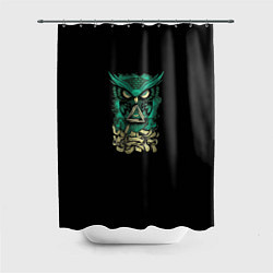 Шторка для душа Owl 1, цвет: 3D-принт