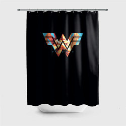 Шторка для душа Wonder Woman, цвет: 3D-принт