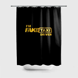 Шторка для душа Fake Taxi, цвет: 3D-принт