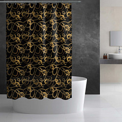 Шторка для душа Versace, цвет: 3D-принт — фото 2