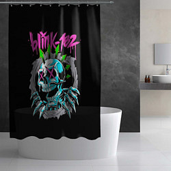 Шторка для душа Blink-182 8, цвет: 3D-принт — фото 2