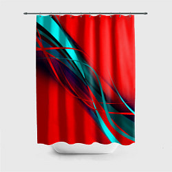 Шторка для ванной GEOMETRY STRIPES