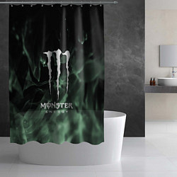 Шторка для душа MONSTER ENERGY, цвет: 3D-принт — фото 2