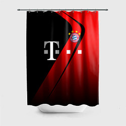 Шторка для душа FC Bayern Munchen Форма, цвет: 3D-принт