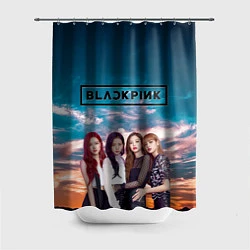Шторка для душа BlackPink, цвет: 3D-принт