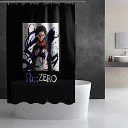 Шторка для душа Re zero, цвет: 3D-принт — фото 2