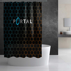 Шторка для душа PORTAL ПОРТАЛ, цвет: 3D-принт — фото 2