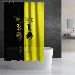 Шторка для душа Death Note, цвет: 3D-принт — фото 2