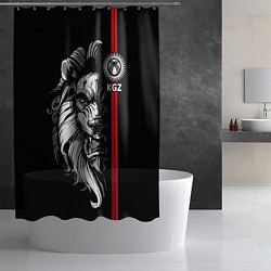 Шторка для душа Киргизия, цвет: 3D-принт — фото 2