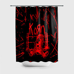 Шторка для душа Korn, цвет: 3D-принт