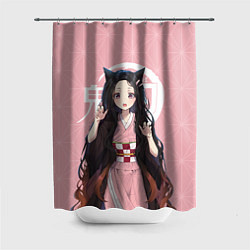 Шторка для душа Nezuko, цвет: 3D-принт