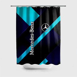 Шторка для душа Mercedes Benz, цвет: 3D-принт