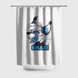 Шторка для ванной Furry wolf Khari