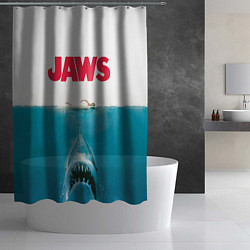 Шторка для душа Jaws 1975, цвет: 3D-принт — фото 2