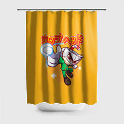 Шторка для душа Anime Cup, цвет: 3D-принт