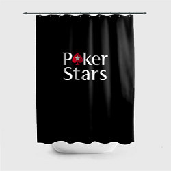 Шторка для душа Poker Stars, цвет: 3D-принт
