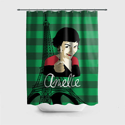 Шторка для душа Amelie, цвет: 3D-принт