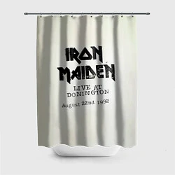 Шторка для душа Live at Donington - Iron Maiden, цвет: 3D-принт