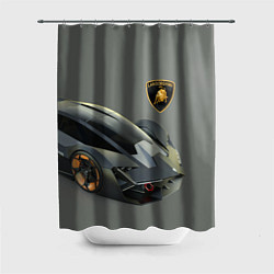 Шторка для душа Lamborghini concept 2020, цвет: 3D-принт