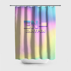 Шторка для душа EN- ENHYPEN, цвет: 3D-принт