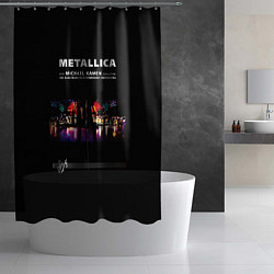 Шторка для душа Metallica S и M, цвет: 3D-принт — фото 2