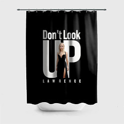 Шторка для душа Dont look up: Jennifer Lawrence, цвет: 3D-принт