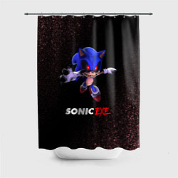 Шторка для душа SONIC EXE - Шум, цвет: 3D-принт
