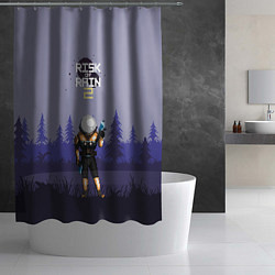 Шторка для душа Риск оф Рэйн 2, цвет: 3D-принт — фото 2