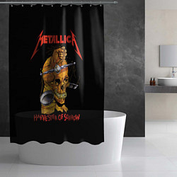 Шторка для душа METALLICA - HARVESTER OF SORROW, цвет: 3D-принт — фото 2