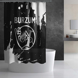 Шторка для душа Burzum КОТ Краска, цвет: 3D-принт — фото 2