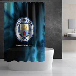 Шторка для душа МАНЧЕСТЕР СИТИ Manchester City 5, цвет: 3D-принт — фото 2