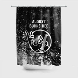 Шторка для душа August Burns Red - КОТ - Краска, цвет: 3D-принт