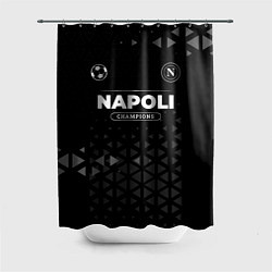 Шторка для душа Napoli Форма Champions, цвет: 3D-принт