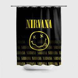 Шторка для душа Smile Nirvana, цвет: 3D-принт