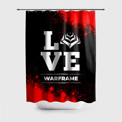 Шторка для душа Warframe Love Классика, цвет: 3D-принт