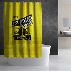 Шторка для душа Sex Pistols experience LIVE, цвет: 3D-принт — фото 2