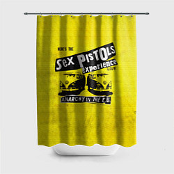 Шторка для душа Sex Pistols experience LIVE, цвет: 3D-принт