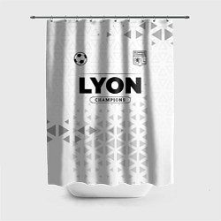 Шторка для душа Lyon Champions Униформа, цвет: 3D-принт