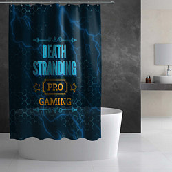 Шторка для душа Игра Death Stranding: PRO Gaming, цвет: 3D-принт — фото 2